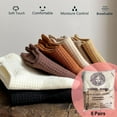 thumbnail image 7 of YooGuoGuo Women's Crew Socks,Casual Cute Ankle Socks Breathable Cotton Knit Retro Caramel Frilly Socks for Women 6 Pack, 7 of 7