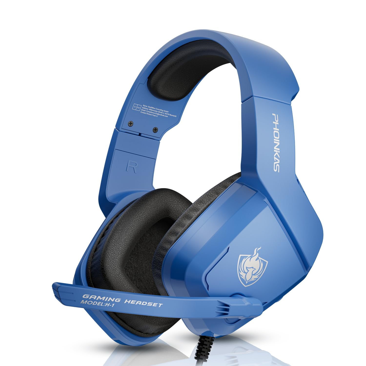 Auriculares para videojuegos PHOINIKAS para PS4, PS5, PC y