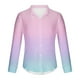 thumbnail image 4 of Blusa y camisa de manga larga con cuello vuelto para hombre, estilo casual, a la moda, con botones estampados, blusa de manga larga con cuello vuelto, camisetas de poliéster para hombre, 4 of 5