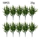 thumbnail image 5 of Monstrate 10 piezas ABS planta falsa reemplazo decorativo vivo balcón restaurante café casa hojas artificiales decoración Arboles Artificiales 25g Monstrate HA083942-01, 5 of 6