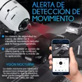 thumbnail image 4 of Kit 3pzs Cámara De Seguridad Foco Wifi Espía Giratoria 360, 4 of 7