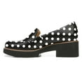 thumbnail image 3 of YDN Women Round Toe Platform Loafers Slip On Low Chunky Block Heels Comfortable Daily Work Pumps Shoes Size 5.5 Black Polka Dots, 3 of 4