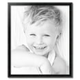 thumbnail image 2 of ArtToFrames 29" x 34" Black Engraved Edges Picture Frame, 29x34 inch Black Wood Poster Frame (WOM-4055), 2 of 8