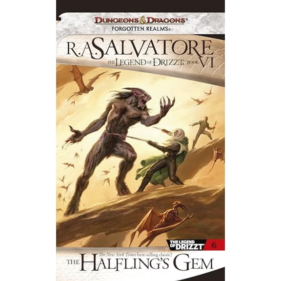 Pre-Owned The Halfling's Gem: The Legend of Drizzt (Mass Market Paperback) 0786942894 9780786942893