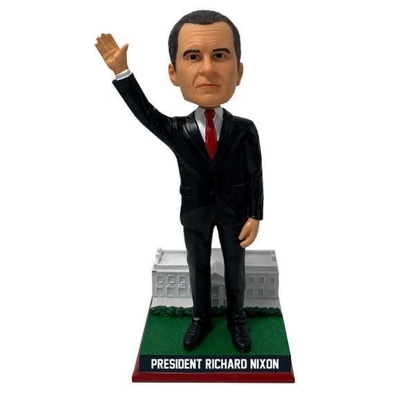 Richard Nixon White House Base President Bobblehead Numbered to 1,968