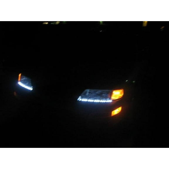 For 1995-1999 Nissan Maxima A32 LED DRL Head Light Strips