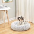 thumbnail image 2 of Calming Donut Dog Bed es Round Fluffy for Large Dogs -Anxiety Plush Machine Washable ( Large), 2 of 8