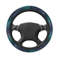 thumbnail image 1 of DouZhe Blue Nebula Stars Prints Steering Wheel Cover, Universal 15 inch Anti-Slip Odorless Elastic Artistic Universe Car Steering Wheels Cover for Women Men, 1 of 7