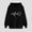 001 Black, variant on Womens Zip Up Hoodies Heart Shape Printed Long Sleeve Hoodies Valentine's Day Drawstring Pullover Tops