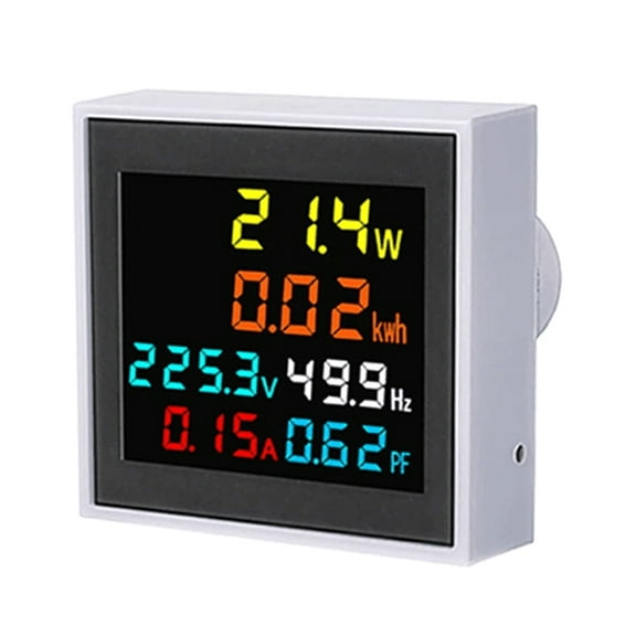 Digital Energy- Meter Tester Electricity Usage Meter mpermeter Power Voltmeter Ammeter Voltage Amps Watt Kwh Frequency