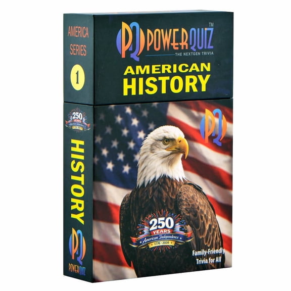 American History Trivia Game for Kids, Teens & Adults | Volume 1 of America Series