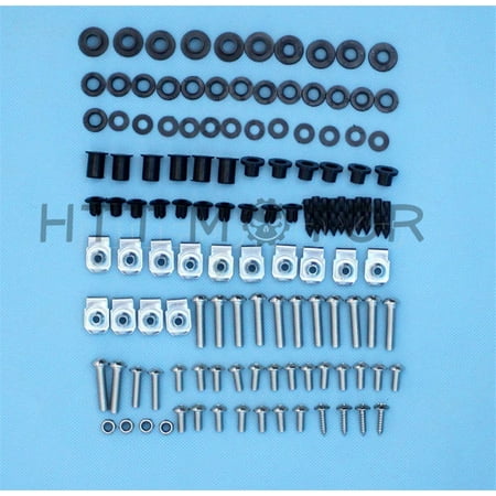 Pro Bolt Fairing Kit - HTTMT- Complete Fairing Bolt Kit Screws Bolts Fastener For Suzuki GSXR1000 2001 2002