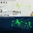 thumbnail image 6 of BESTOYARD Luminous Stars Stickers Green 282Pcs 11.7x8.3in, 6 of 6