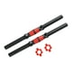 thumbnail image 3 of Juego de 2 mancuernas resistentes, fáciles de instalar, ajustables con 2 tuercas, para entrenamiento, gimnasio, ejercicio y deporte. 51 centímetros, 3 of 8