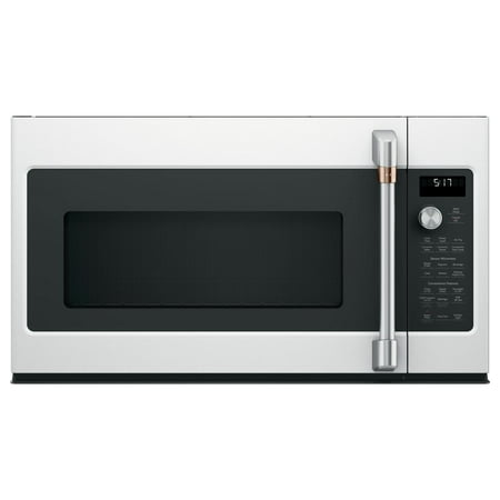 Café - 1.7 Cu. Ft. Convection Over-the-Range Microwave with Air Fry - Matte white