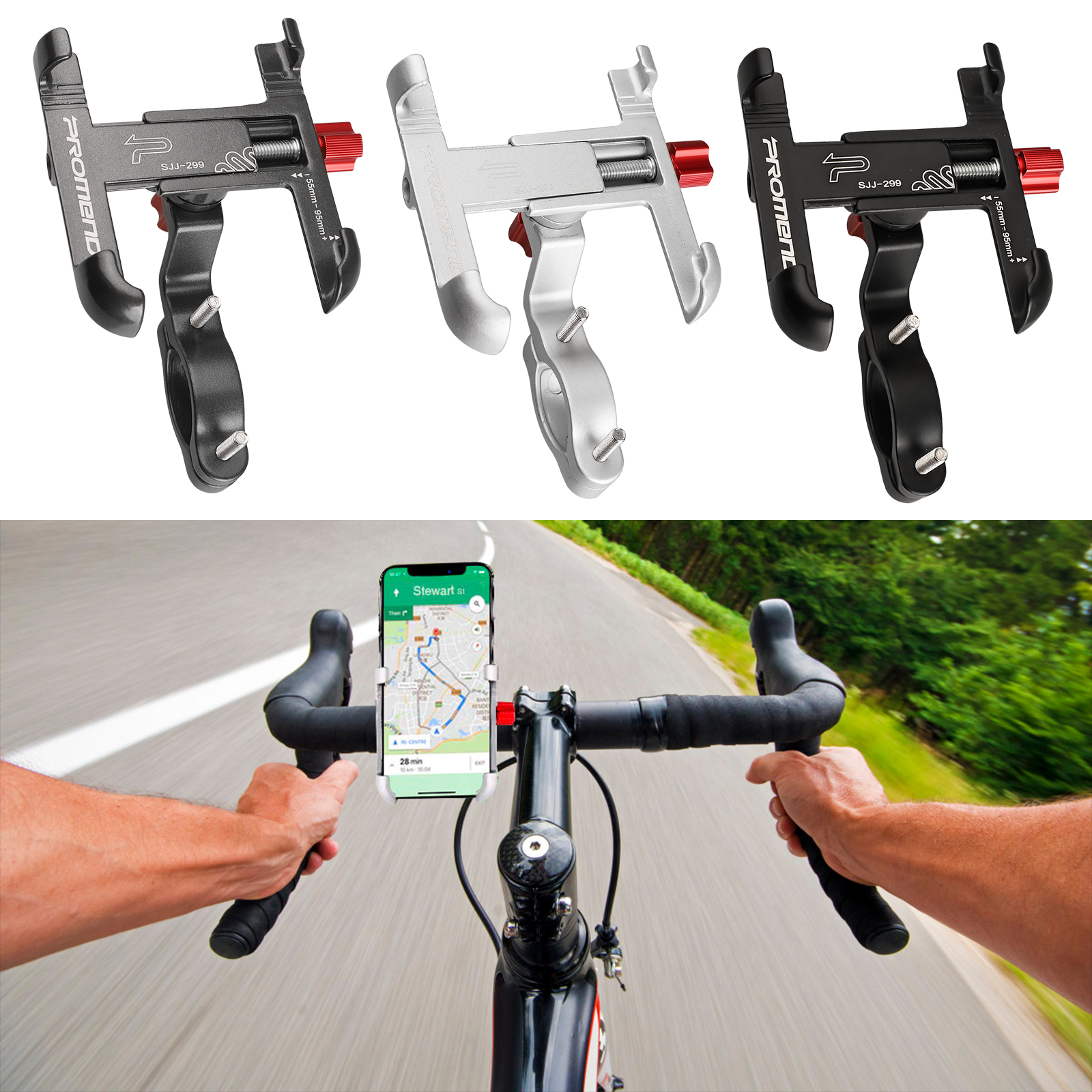 Tools Free 360 Rotation Adjustable,Plastic Cages Adapter for Stroller