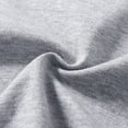 thumbnail image 6 of Zshosam Toddler Baby Boy Girl Long Sleeve Crewneck Pullover Sweatshirt Sweater Outfits Solid Color Casual Clothes(Grey,0-3 Months), 6 of 6