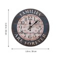 thumbnail image 2 of Antique Style Digital Wall Clock for Bedroom, Large Easy-to-Read Time Display, Decorative Modern Home Wall Decor Hanging Clock, 2 of 6