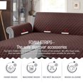 thumbnail image 4 of CHUANK Housse de Canapé Imperméable en Forme de L, Housses de Canapé, Housse de Chaise Longue Réversible, Protecteur de Meubles pour Animaux, Enfants, Chien, Chat, Kaki P, 4 of 7