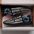 thumbnail image 3 of Autism Awareness Running Shoes Sneakers Mesh Black Size 7, 3 of 5