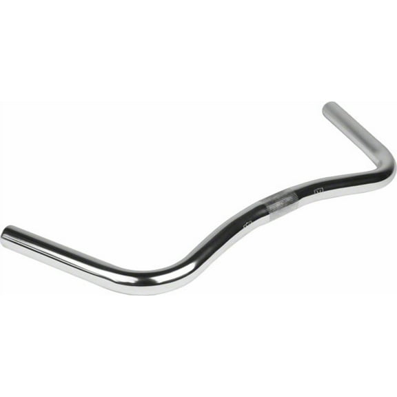 Velo Orange Porteur Handlebar 25.4mm Clamp Diameter 22.2mm Grip Silver