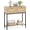 Natural, variant on Favory 32 Inch Rattan Console Table, Boho Narrow Sofa Table
