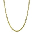 thumbnail image 1 of 10k 4.75mm Flat Beveled Curb Chain (Weight: 17.73 Grams, Length: 22 Inches), 1 of 4