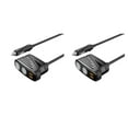 thumbnail image 3 of Justharion 1/2/3/5 Quick Charge 30 Car Cigarette Lighter Adapter Easy-to-install And Universal black 2PCS, 3 of 6