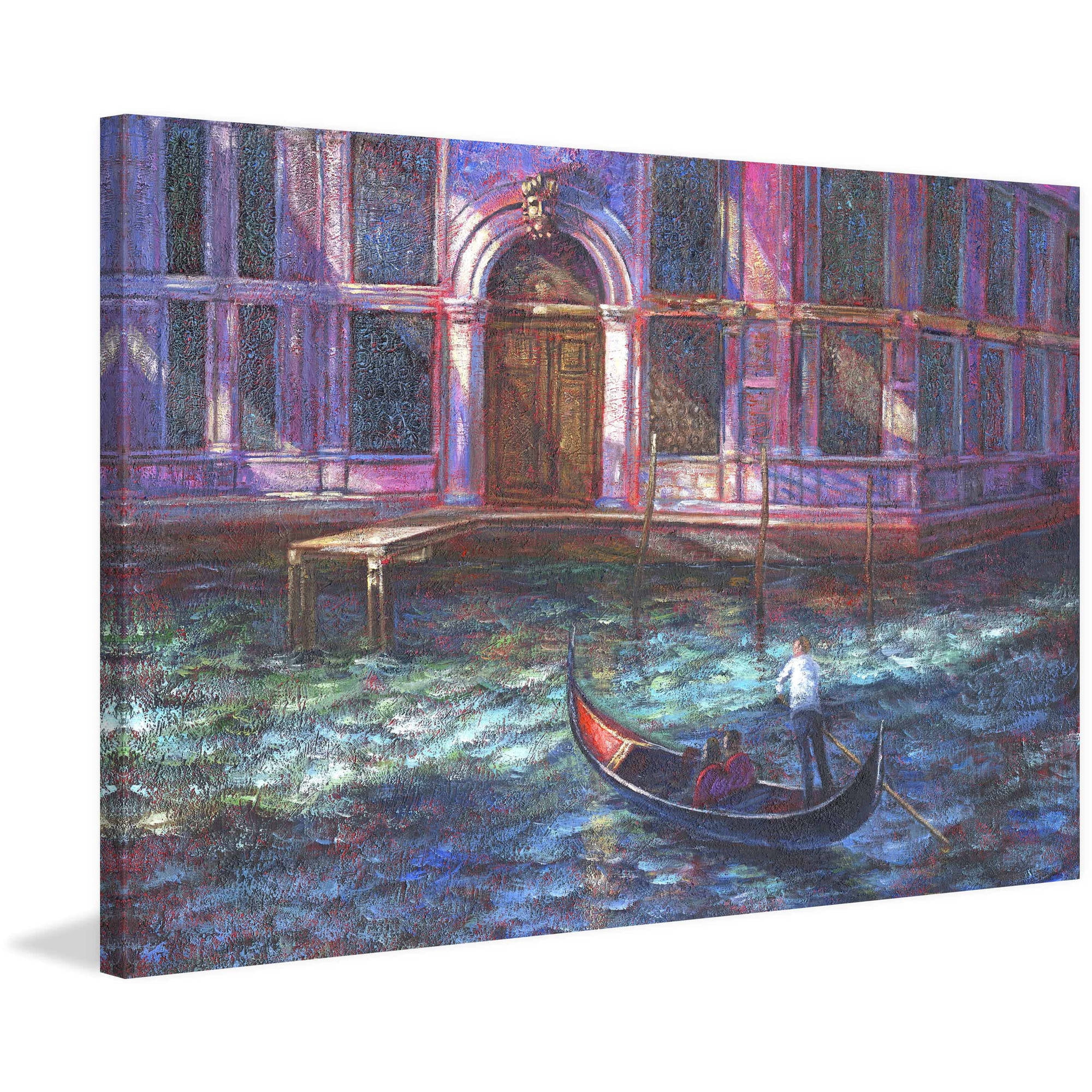 "Morning Light" Painting Print on Wrapped Canvas
