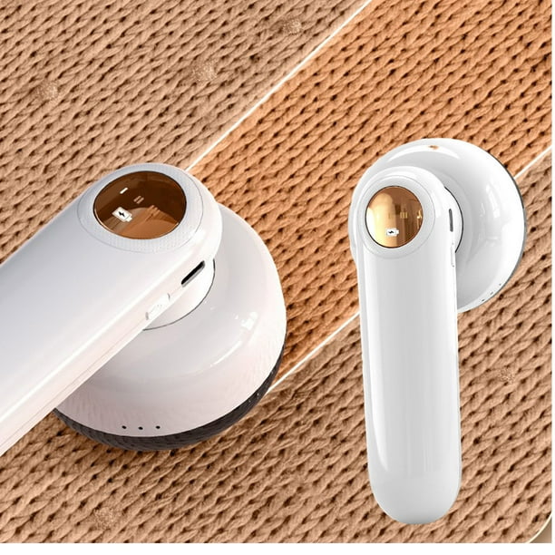 Afeitadora y quitapelusas de tela con 6 cuchillas, recargable, con pantalla LED, para suéteres