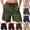 Army Green, variant on Zylanna Women's Cargo Shorts with Multi-Pockets & Drawstring, Elastic Waist Breathable Stretchy Casual Twill Bermuda Shorts for Outdoor Army Green