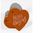 thumbnail image 3 of Inkdotpot Rose Gold Foil Paper Hang Tag Merry Christmas Favor Tag 100 Pieces, 3 of 8