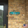 thumbnail image 2 of Pick Up Truck Wooden House Number Sign by G. DeBrekht | Love Family Kids Dcor - MA98542, 2 of 7