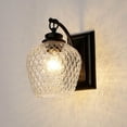 thumbnail image 3 of Golden Lighting Adeline 1-light Wall Sconce in Matte Black, 3 of 4