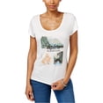 thumbnail image 1 of Jamie & Layla T-Shirt Graphique Explore pour Femmes, Blanc, Petit, 1 of 1