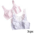 thumbnail image 2 of LYMAYTER ‌M-2XL Teen Sports Bra Seamless Cami Bralettes Sports Vest/Girls Training Bra 8-12 Years, 2 of 8