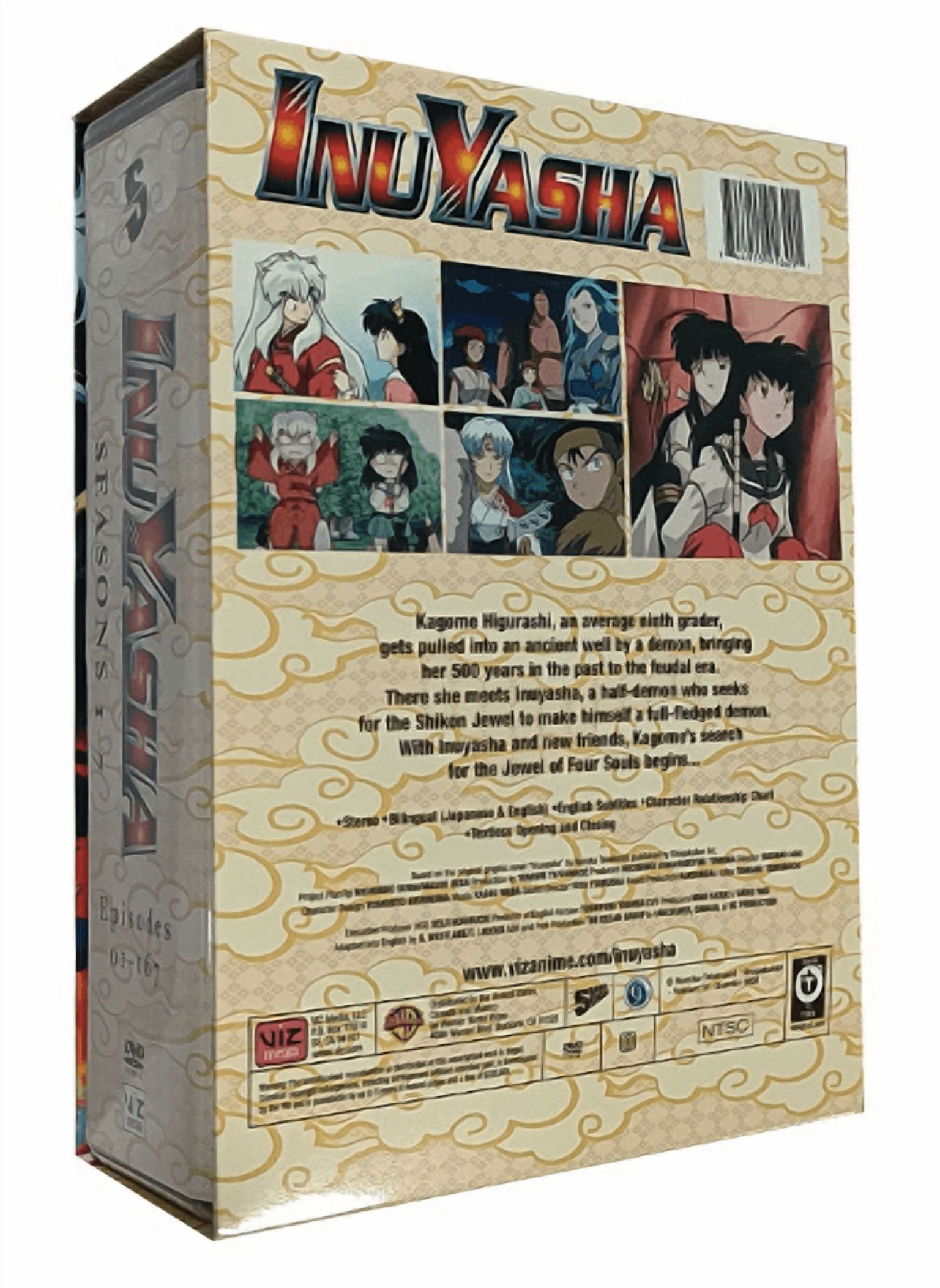Inuyasha: Complete DVD Series Seasons 1-7 DVD Set 32-Disc Region 1