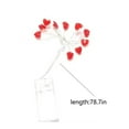 thumbnail image 3 of Heart-Shaped LED Lights, 78.7ft Battery Operated Flashing Love Lights for Valentine's Day, Christmas, Wedding, Kids Bedroom, Indoor Party Decoration, Red Red, 3 of 6