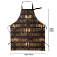 thumbnail image 5 of Picia Bookshelves Waterproof Apron for Unisex Adult - Adjustable Bib Apron with Pockets, Ideal for Cooking, Gardening, Painting, and Household Chores, 5 of 9