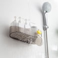 thumbnail image 5 of Strong Load-Bearing Kitchen/Bathroom Accessories Self-Adhesive Sundries Organizer Storage Rack Wall-Mounted Toilet Organizer Bathroom Shelves GREY, 5 of 8