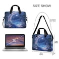 thumbnail image 3 of FORMRS 16" Laptop Bag Carrying Sleeve Case with Handle Travel Shoulder Briefcase, Crystal Ball, 3 of 8