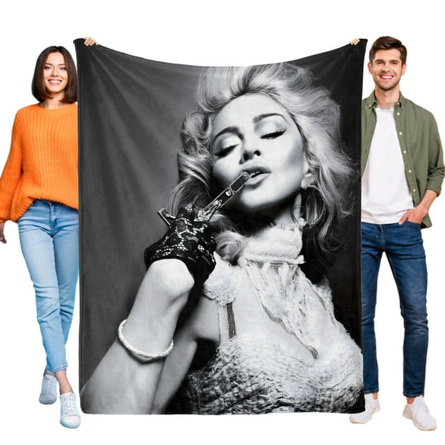 Madonna anti-pilling, suave, ligera, esponjosa y acogedora de lujo para hogar y cocina – Perfecta para niños y adultos,120X150cm