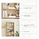 thumbnail image 4 of Librero Bluelander, Estante Organizador con 6 Compartimientos, Café Claro, 4 of 5
