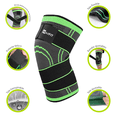 thumbnail image 2 of Rodillera MAXFIT de compresión con cinta ajustable/Modelo HX902 Maxfit sports Rodillera corta, 2 of 10