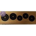 thumbnail image 2 of Hampton Art Jillibean Button Border Wood Stamp, 2 of 3