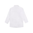 thumbnail image 2 of iiniim Kids Big Boy's  School Uniform Long Sleeve Button-Down Oxford Formal Dress Shirt, 2 of 7