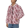 thumbnail image 3 of Naloa Orchids Flowers Men’s Hoodies, Zip up Hoodie, Sweatshirts,Hoodies for Men Sizes S-3XL-3X-Large, 3 of 5