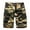 Yellow, variant on BUIgtTklOP Shorts for Women Plus Size Clearance,Men Casual Camouflage Zipper Button Multiple Pockets Cropped Cargo Shorts