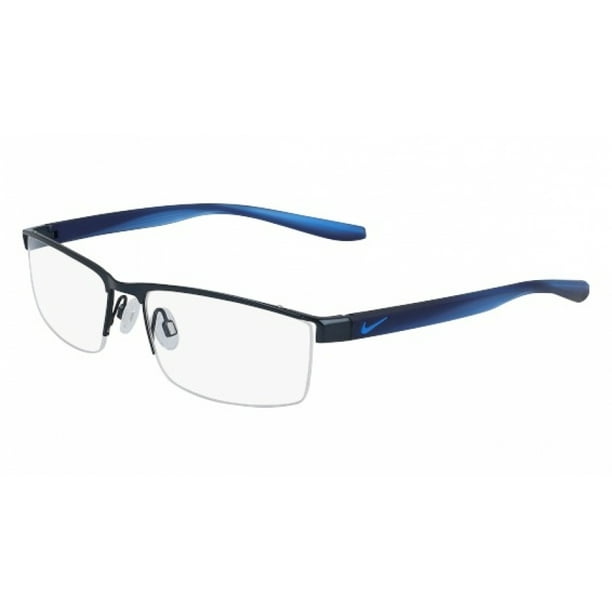 Nike NIKE 8193 Eyeglasses 403 Satin Navy - Walmart.com