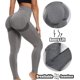 thumbnail image 4 of Pantalones de yoga elásticos para mujer, cintura alta, entrenamiento, gimnasio, vital, sin costuras, levantamiento de glúteos, sonrisa, control de barriga, 4 of 4